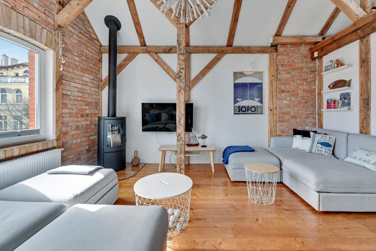 Lion Apartments - Sopot Cosy Attic Zewnętrze zdjęcie